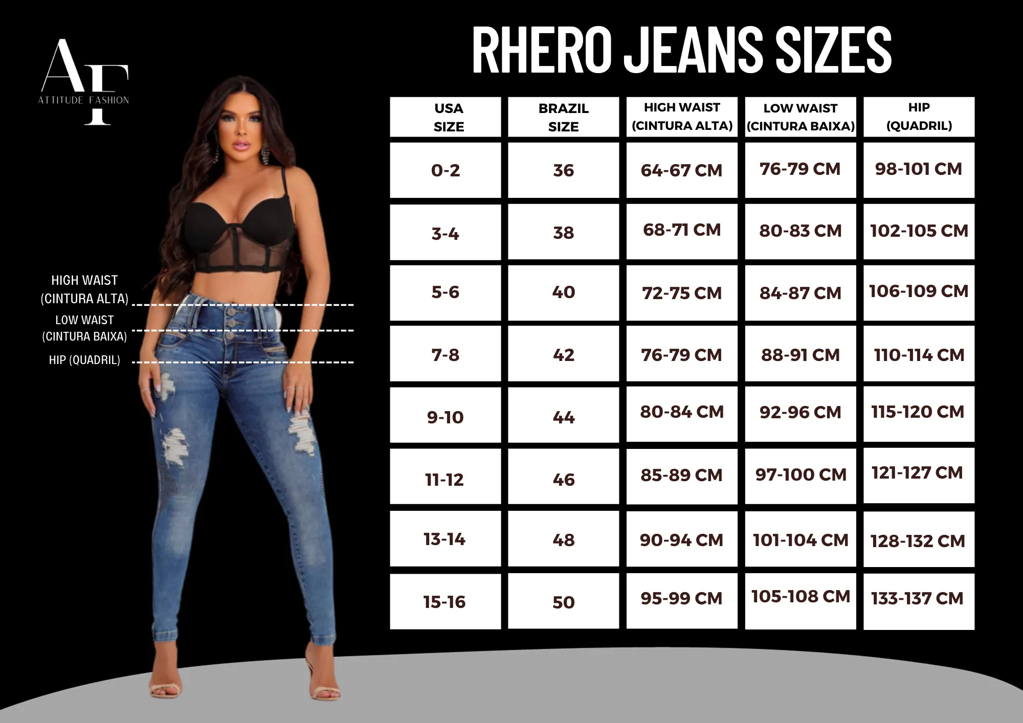 Rhero Women's Butt Lift High Waisted Skinny Jeans Pants | Levanta Cola | Empina Bumbum 56623