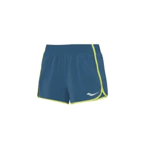 Saucony Outpace 3" Women´s Shorts Blue Green