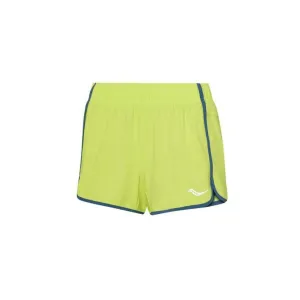 Saucony Outpace 3" Women´s Shorts Green Blue