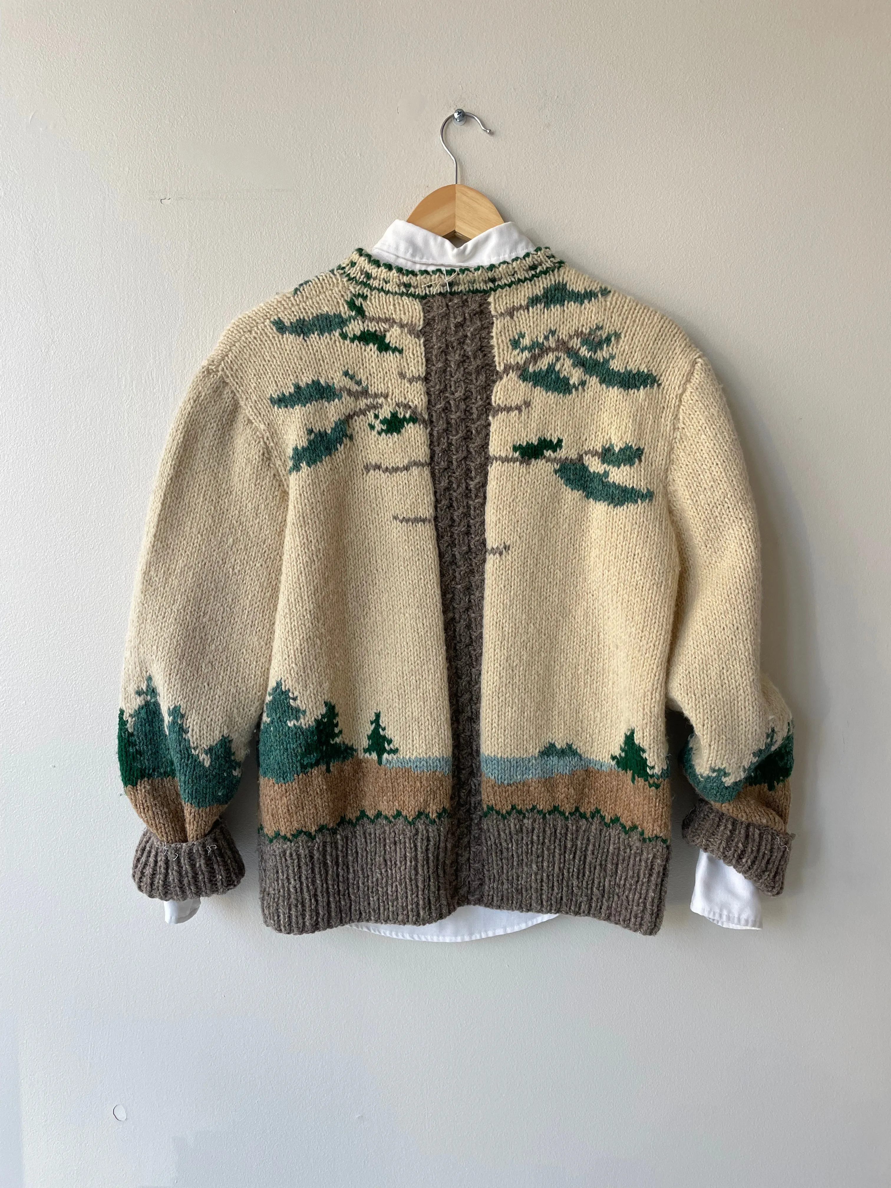 Sequoia 1950s Hand Knit Cardigan