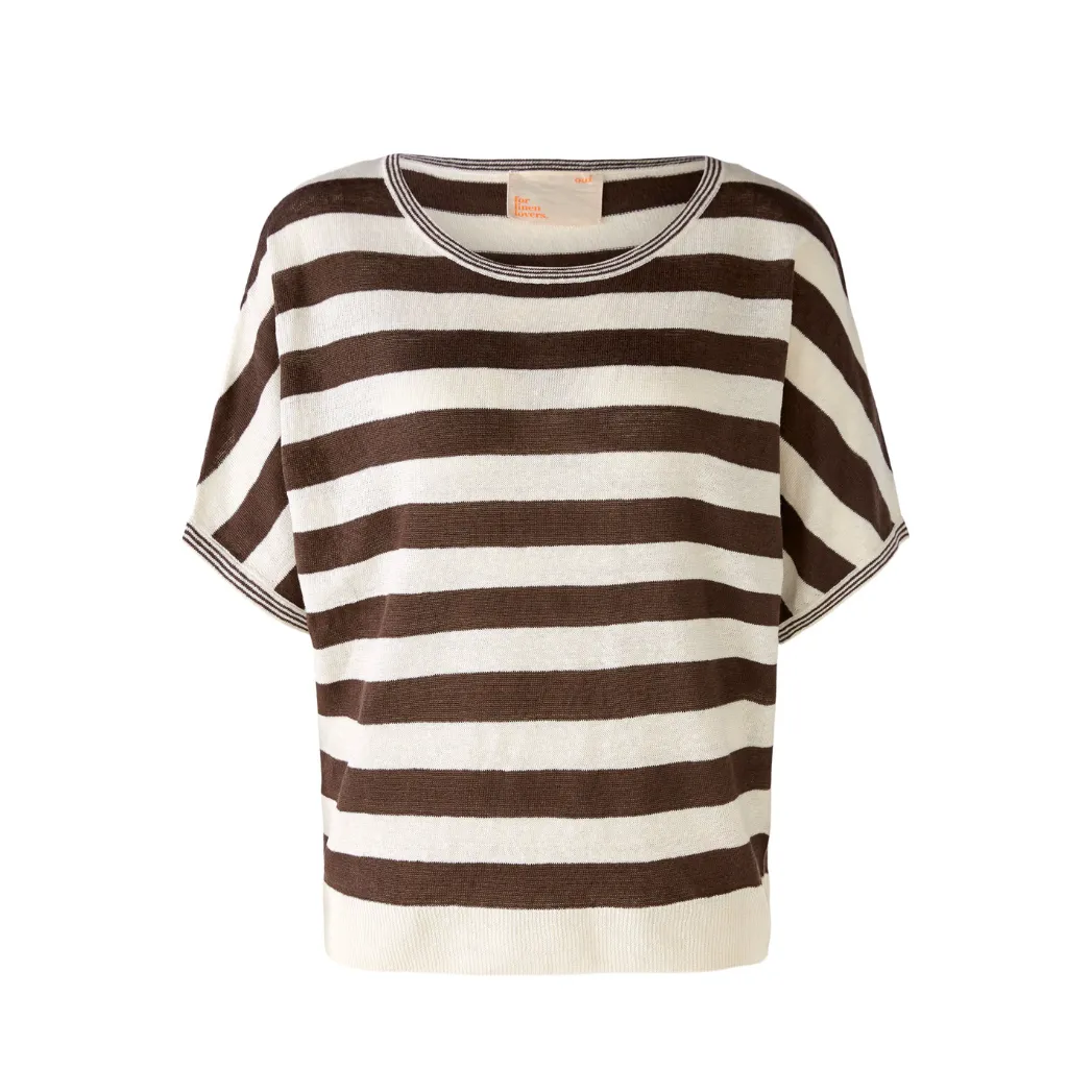 Short Sleeve Stripe Jumper