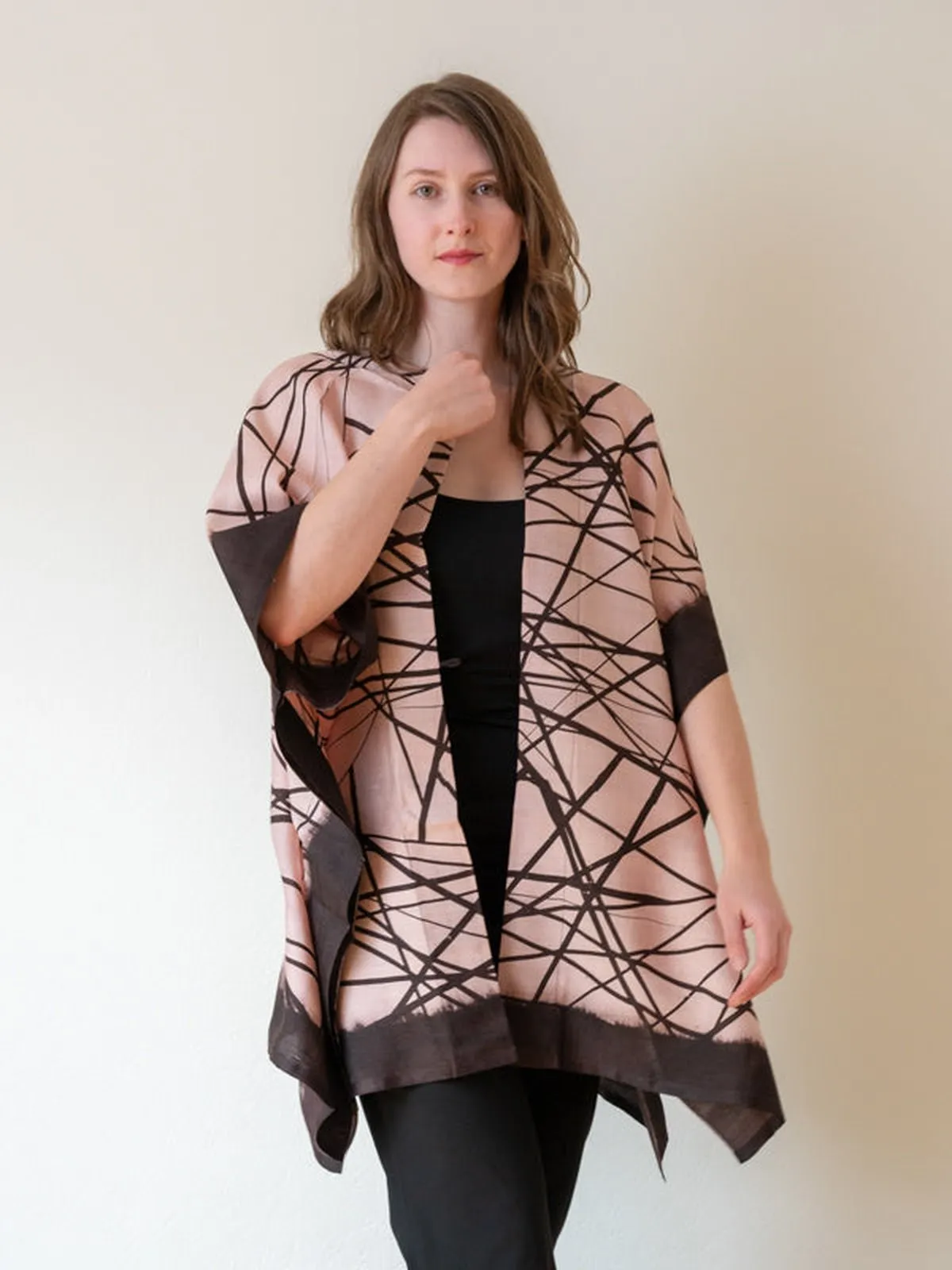 Silk Kimono Lattice