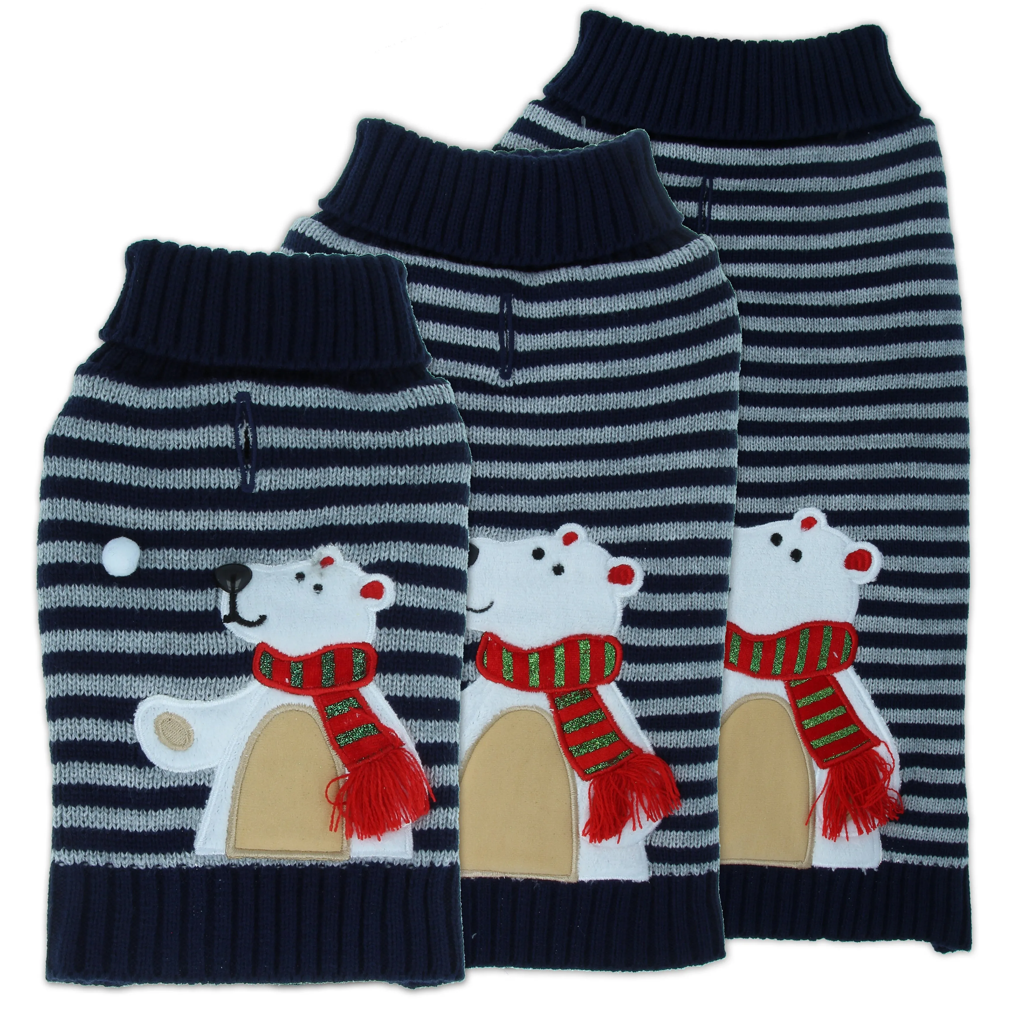 Sotnos Stripey Polar Brrr Jumper