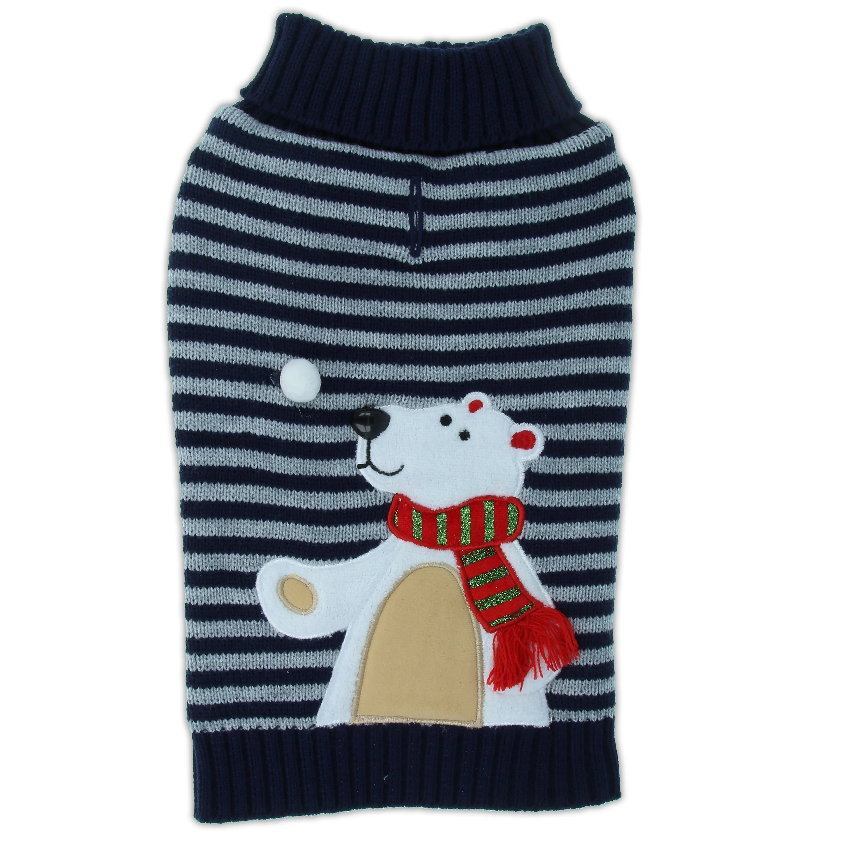 Sotnos Stripey Polar Brrr Jumper