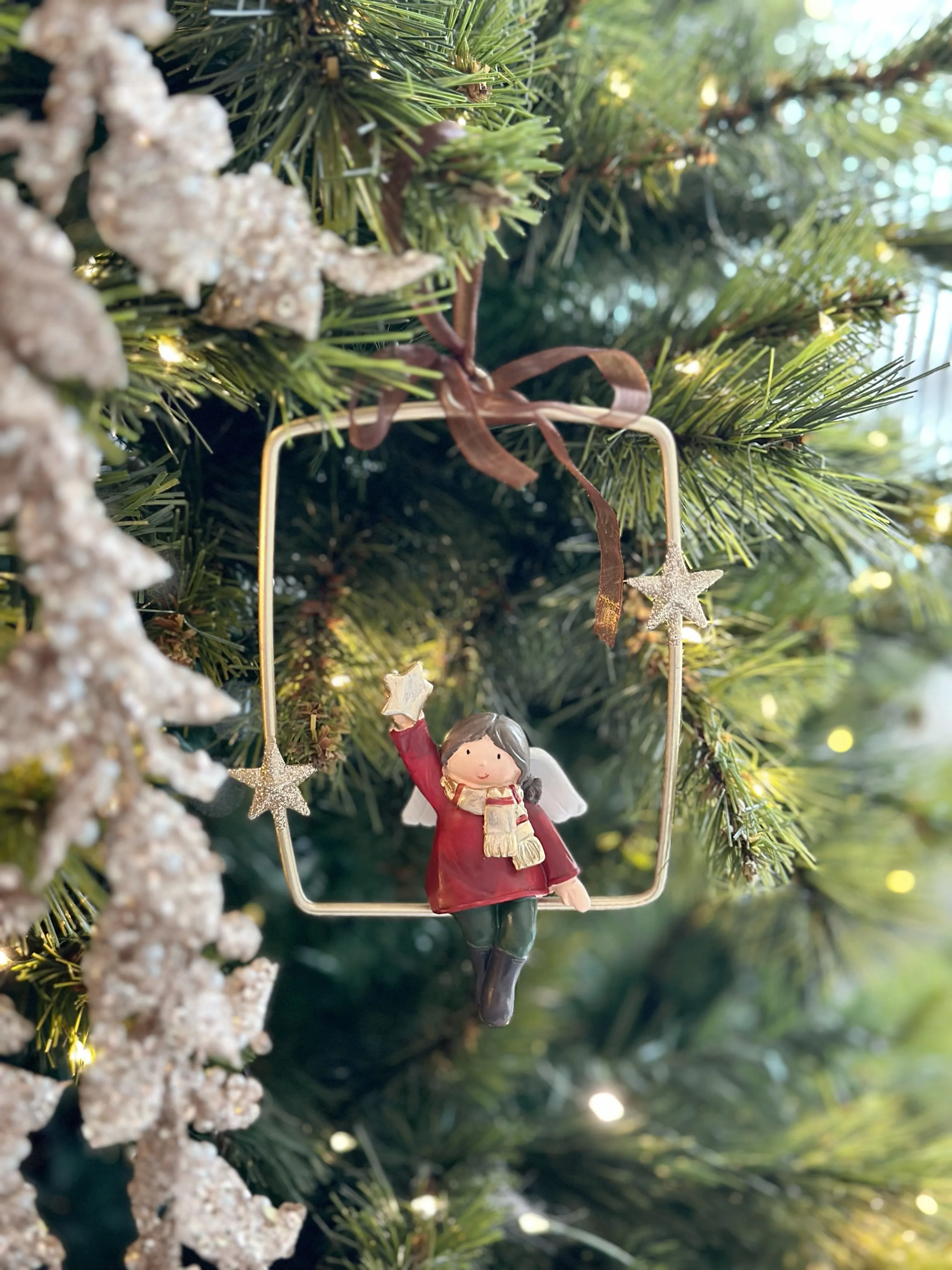 Star-Catcher Angel Ornament