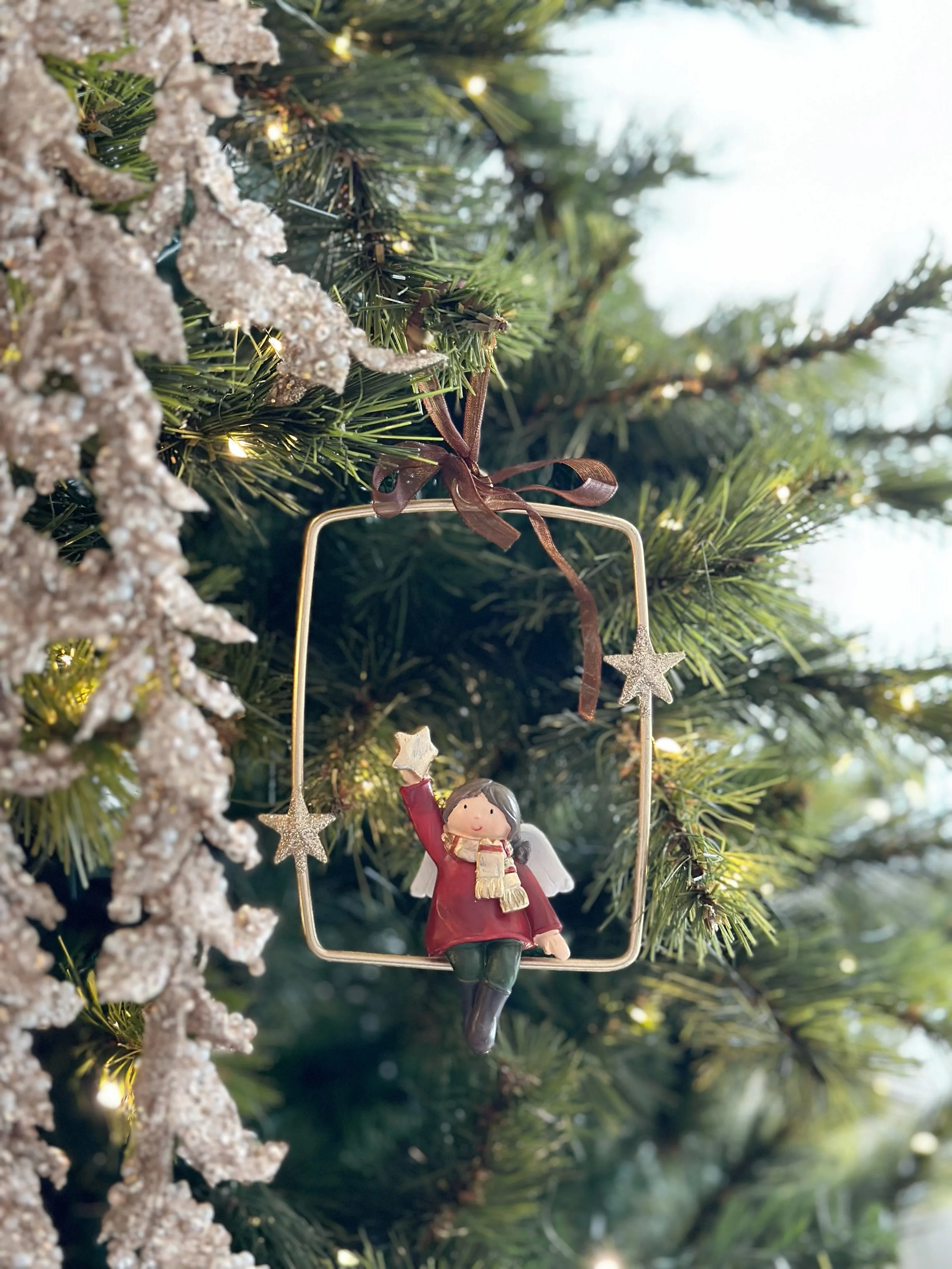 Star-Catcher Angel Ornament