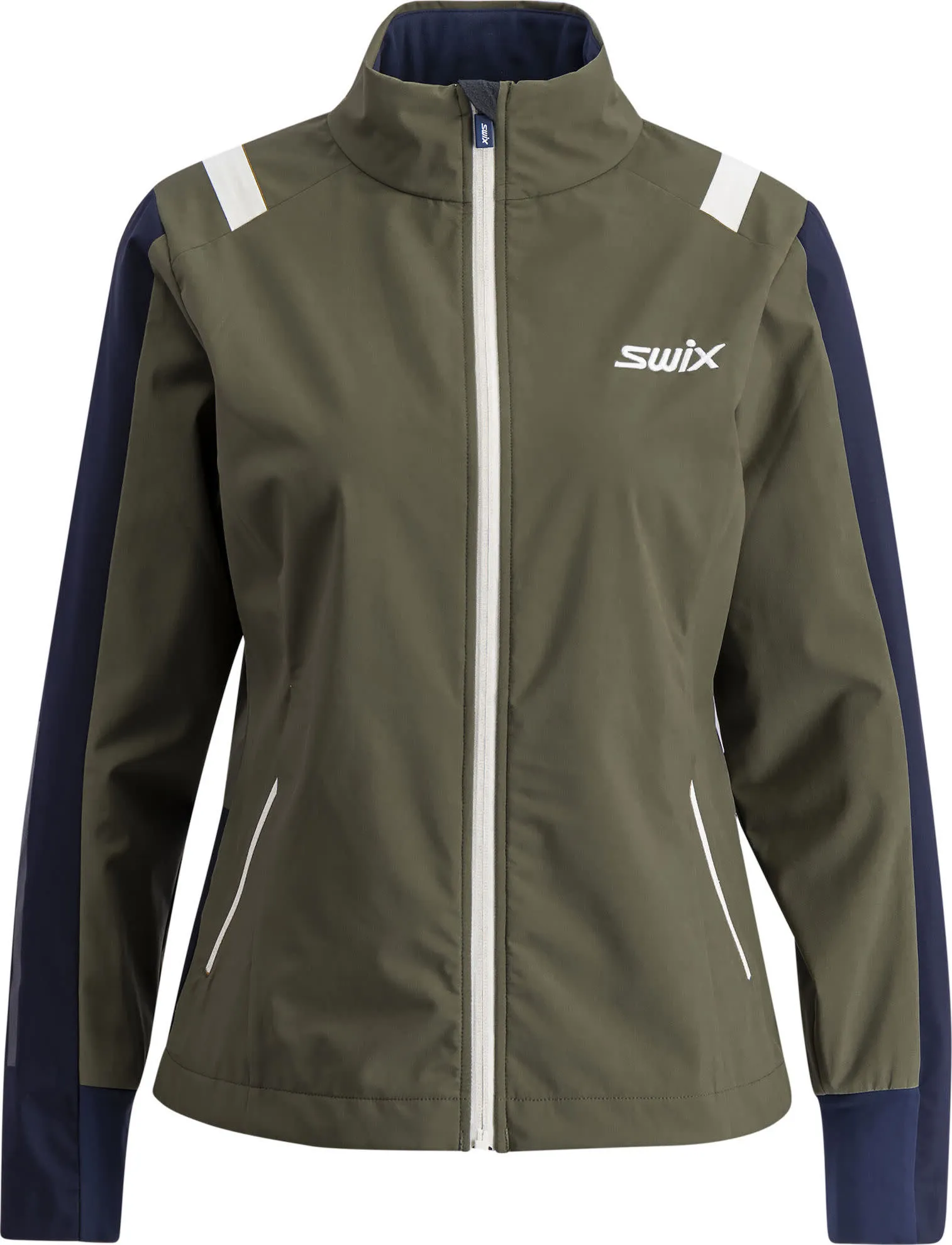 Swix Women&#x27;s Infinity Jacket Olive/ Dark Navy | Buy Swix Women&#x27;s Infinity Jacket Olive/ Dark Navy here | Outnorth