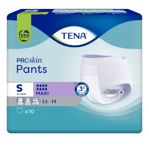 Tena Proskin Pants Maxi Small 10 - Drievoudige Huidbescherming & Optimale Droogheid