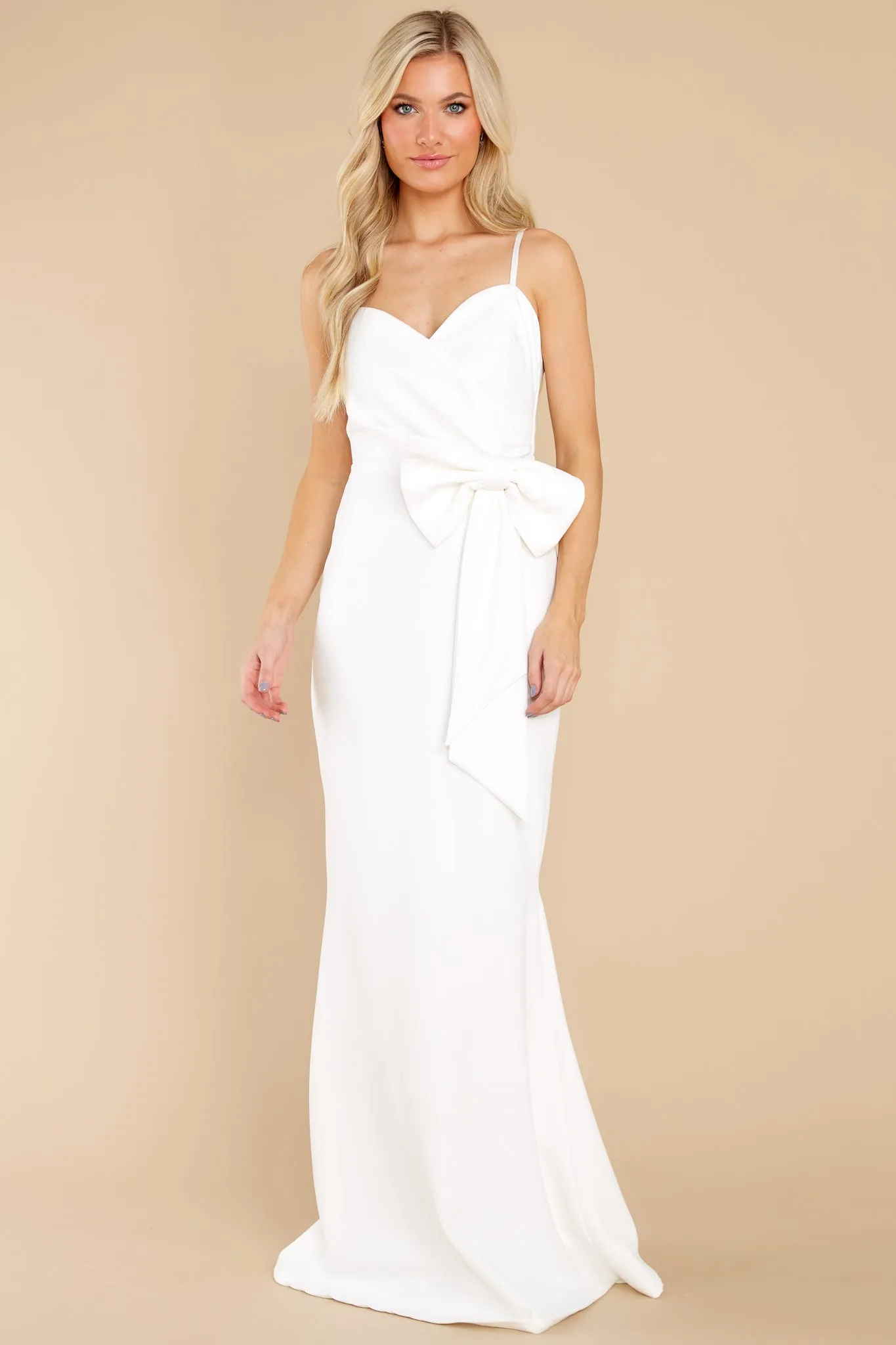 The Perfect Choice White Maxi Dress