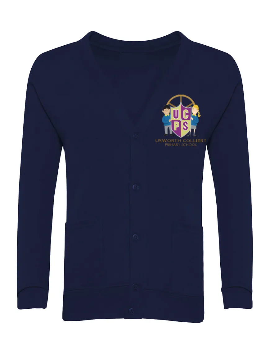 Usworth Colliery Primary School Navy Cardigan