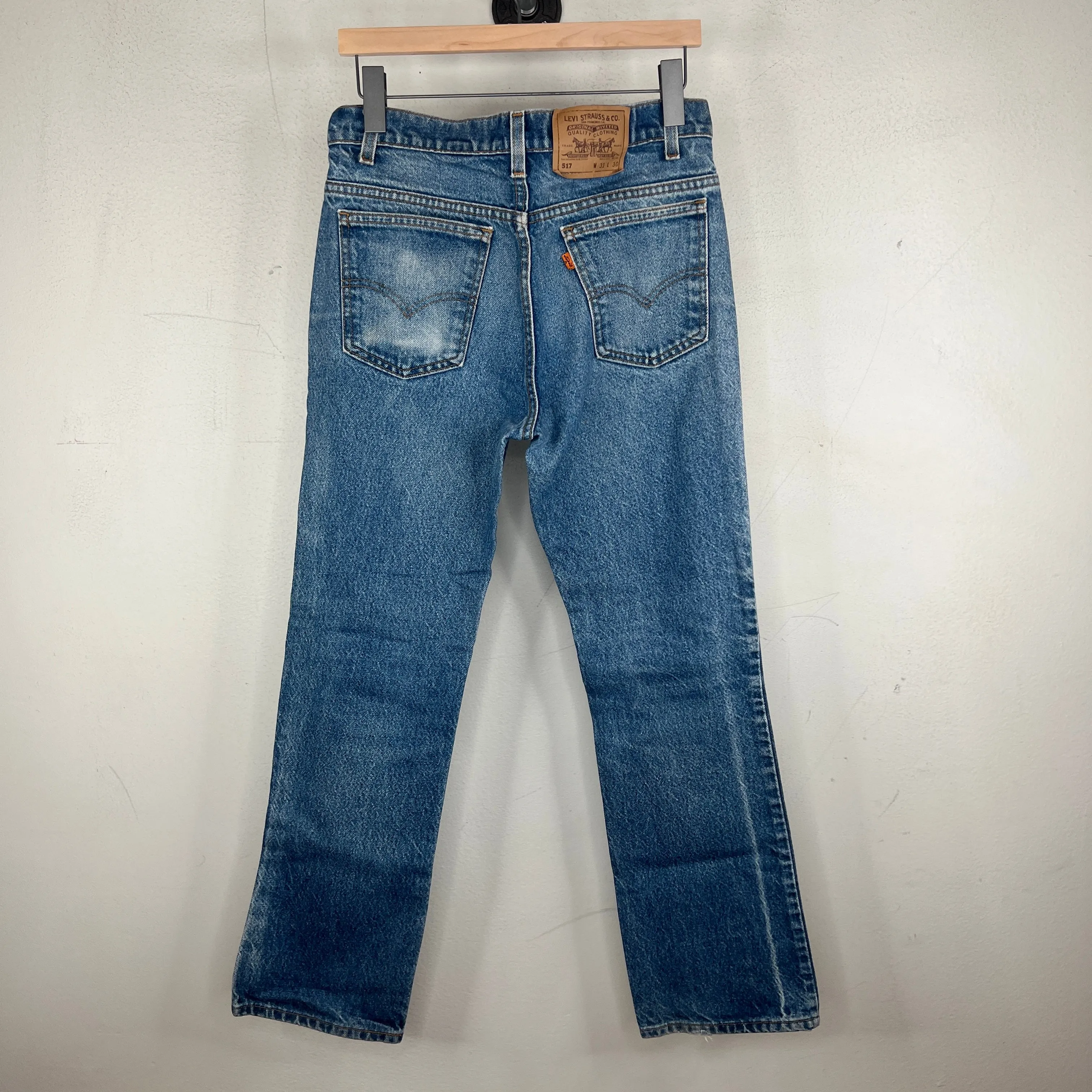 Vintage Levi’s 517 Medium Wash Orange Tabs