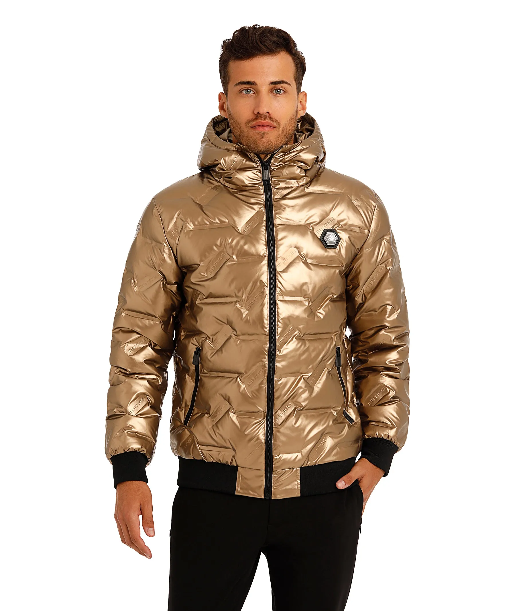 WOLF BRONZE DOWN FILLED COAT